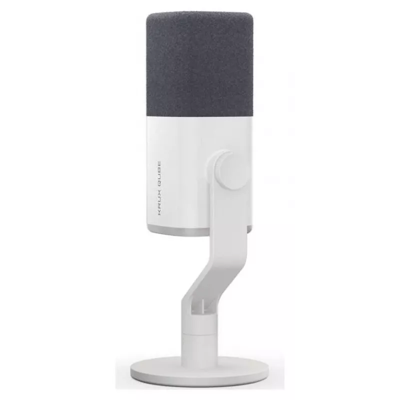 Krux Qube XLR/USB Πυκνωτικό μικρόφωνο λευκό
