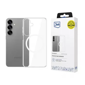 3mk Clear MagCase Samsung Galaxy S25 Διάφανη θήκη κινητού MagSafe