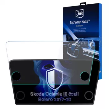 3MK PROTECTION Skoda Octavia III Bolero (2017-2020) TechWrap ματ μεμβράνη προστασίας οθόνης για την κεντρική κονσόλα
