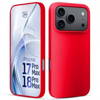 3mk Hardy Mellow θήκη για Apple iPhone 17 Pro Max / 18 Pro Max Κόκκινο