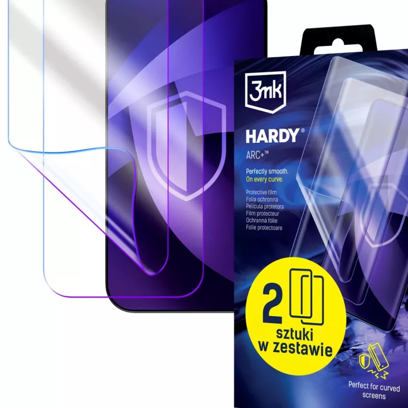 3mk Hardy ARC+ μεμβράνη προστασίας οθόνης για POCO X8 Pro (συσκευασία 2 τεμ.)
