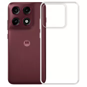 3mk Hardy Vision θήκη για Motorola Edge 70 Pro - Διαφανές