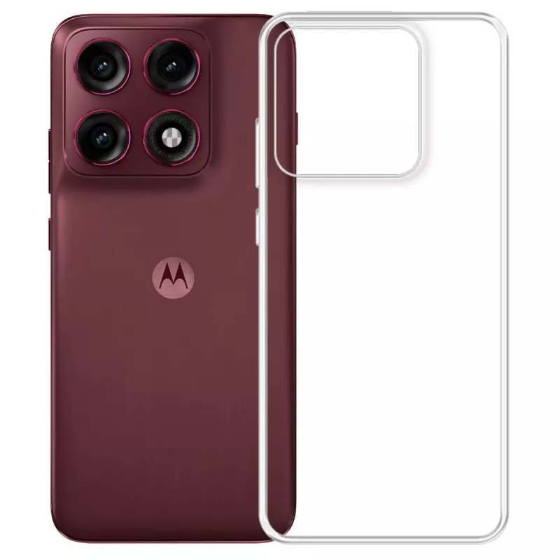 3mk Hardy Vision θήκη για Motorola Edge 70 Pro - Διαφανές