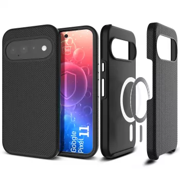 3mk Hardy Shockproof MagCase για Google Pixel 11 - Διαφανές