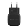 Qoltec 12W 5V 2.4A USB + USB-C φορτιστής τοίχου