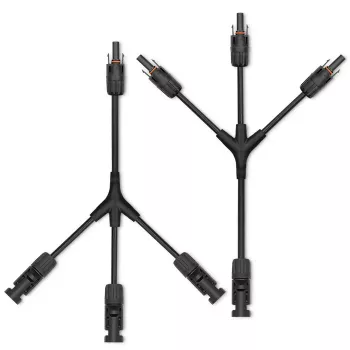 Qoltec MC4 ζεύγος βυσμάτων διακλάδωσης ηλιακών τύπου Y 1000V 30A IP67