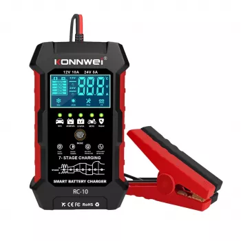 KONNWEI RC-10 12V/24V tester μπαταρίας με έλεγχο συστήματος εκκίνησης και φόρτισης