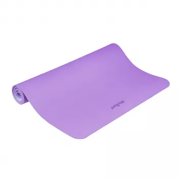 REBEL ACTIVE TPE στρώμα γυμναστικής 200x115x1 cm μωβ – αντιολισθητικό στρώμα yoga, Pilates & fitness με ιμάντα μεταφοράς