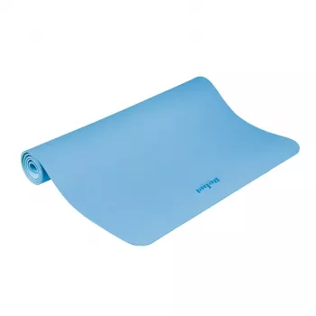 REBEL ACTIVE μπλε TPE στρώμα γυμναστικής 200x115x1 cm για yoga, Pilates, fitness, γυμναστική