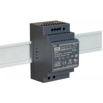 PULSAR Τροφοδοτικό ράγας DIN Mean Well HDR-60-24 24V/60W/2,5A