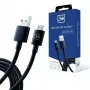 3mk Hyper Cable USB-A σε Micro-USB 1,2m 5V 2,4A μαύρο