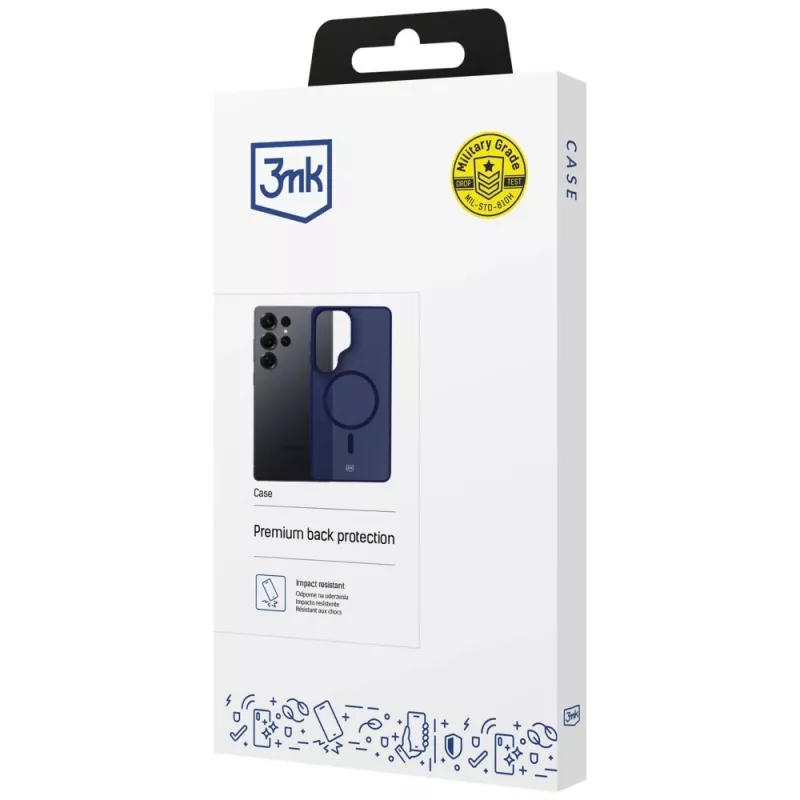 3MK Smoke MagCase για Samsung Galaxy S25 Ultra - Μπλε