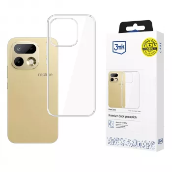 3mk Clear Case για Realme 16 Pro 5G - Διαφανής Θήκη Πλάτης TPU με Τεχνολογία Absorber™