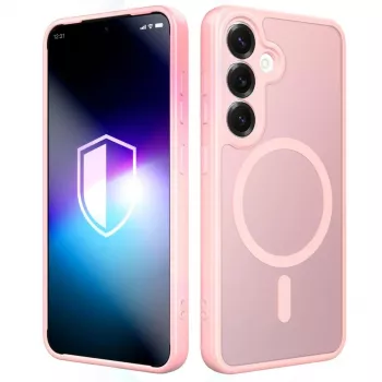 3MK Misty MagCase για Samsung Galaxy S25 - Ροζ