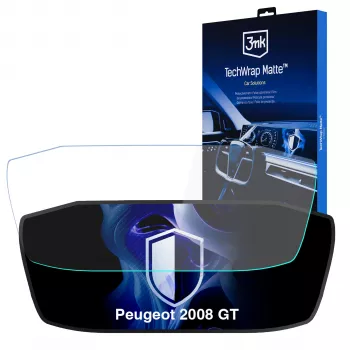 3MK PROTECTION Peugeot 2008 GT TechWrap ματ μεμβράνη προστασίας για τον πίνακα οργάνων