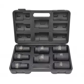 AWTOOLS σετ καρυδάκια κρούσης 3/4, 8 τεμ., μακριά