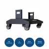 MEDIVON Lumera Stand κινητή βάση για πάνελ LED Lumera Plus και Lumera Max, 4 τροχοί, μαύρη