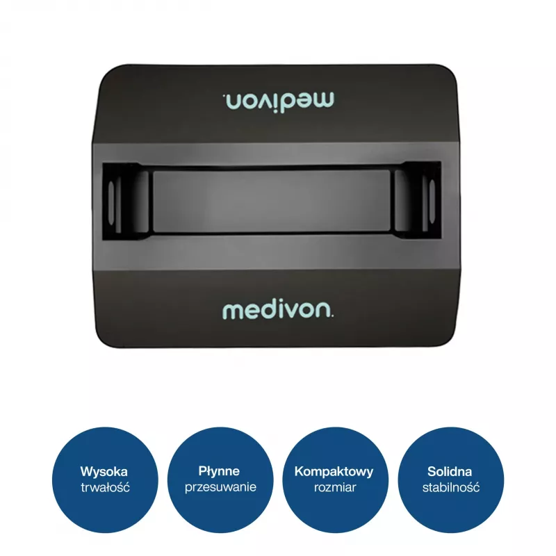 MEDIVON Lumera Stand κινητή βάση για πάνελ LED Lumera Plus και Lumera Max, 4 τροχοί, μαύρη