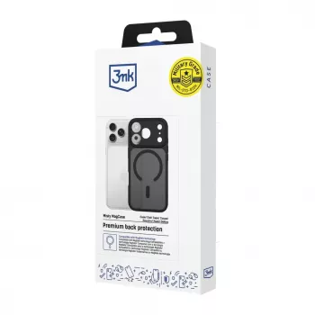 3MK Misty MagCase για Apple iPhone 16e / 17e - Μαύρη