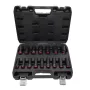 AWTOOLS Black Line Σετ καρυδακιών κρούσης 1/2, 16 τεμ., 10-32 mm, μακριά