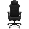 YUMISU 2053 Καρέκλα Gaming, Ύφασμα, Μαύρη (Y-2053-BB-M)