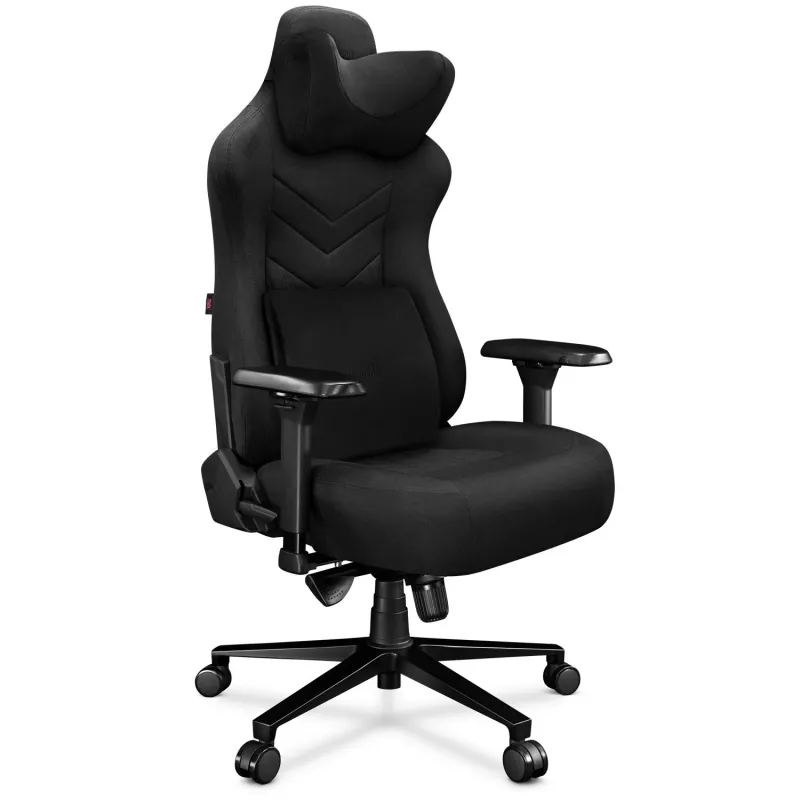 YUMISU 2053 Καρέκλα Gaming, Ύφασμα, Μαύρη (Y-2053-BB-M)