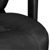 YUMISU 2053 Καρέκλα Gaming, Ύφασμα, Μαύρη (Y-2053-BB-M)
