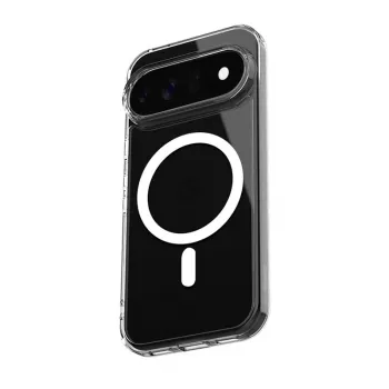 Crong Hybrid Clear Magnetic θήκη MagSafe για Google Pixel 11 Pro - Διάφανο