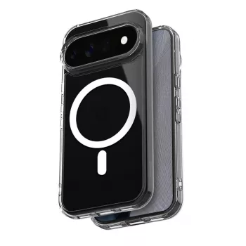 CRONG Hybrid Clear Magnetic θήκη MagSafe για Google Pixel 11 Pro XL - Διάφανο