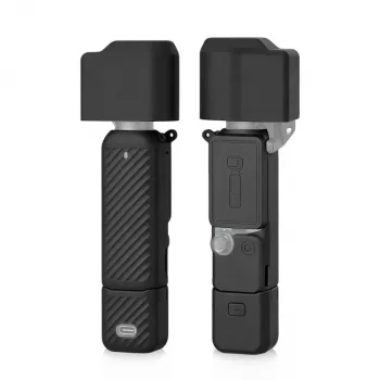 PULUZ 4-in-1 κιτ προστασίας για DJI Osmo Pocket 4 - Μαύρο (PU1109B)