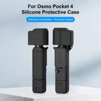 PULUZ 4-in-1 κιτ προστασίας για DJI Osmo Pocket 4 - Μαύρο (PU1109B)