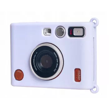 LOVEINSTANT θήκη προστασίας σιλικόνης για Fujifilm Instax Mini Evo - Μωβ
