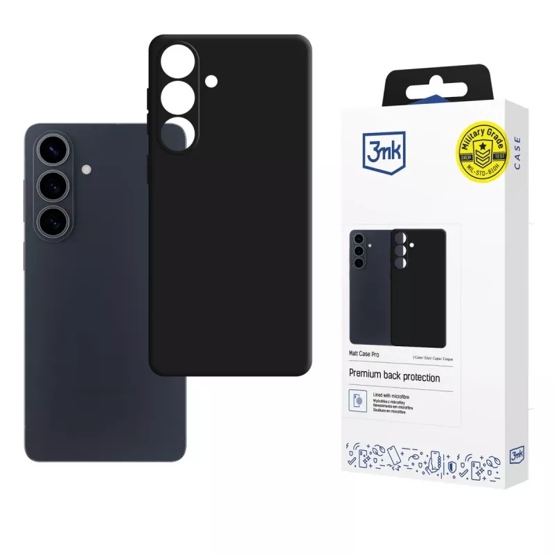 3mk Matt Case Pro για Samsung Galaxy S26 FE μαύρο