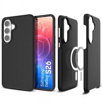 Samsung Galaxy S26 FE 3mk Hardy Shockproof MagCase - διαφανές