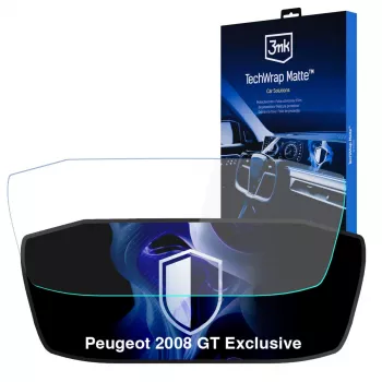 3MK PROTECTION TechWrap ματ μεμβράνη προστασίας για τον πίνακα οργάνων του Peugeot 2008 GT Exclusive