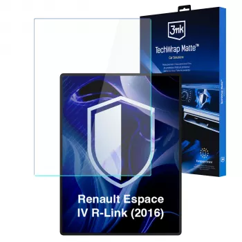 3MK PROTECTION Renault Espace IV R-Link (2016) - 3mk TechWrap ματ μεμβράνη προστασίας κεντρικής οθόνης