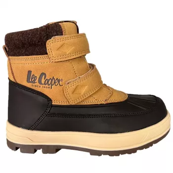Lee Cooper Παιδικά unisex αθλητικά παπούτσια καφέ LCJ-23-01-2059K μέγεθος 28