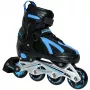 Outrace Volt Blue Inline Σκέιτ ρυθμιζόμενα EU 40-43 μαύρο/μπλε