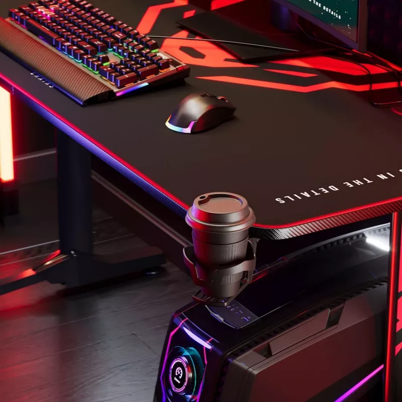Diablo X-Mate 1400 Γραφείο gaming 140 cm x 60 cm μαύρο