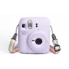 LOVEINSTANT θήκη σιλικόνης για Fujifilm Instax Mini 12 – μωβ