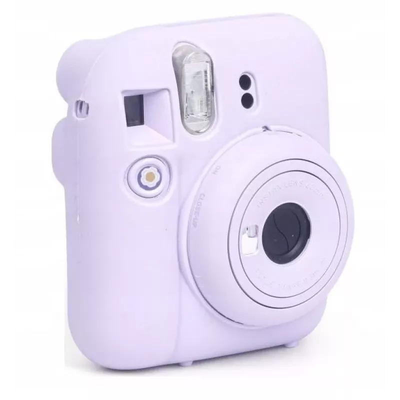 LOVEINSTANT θήκη σιλικόνης για Fujifilm Instax Mini 12 – μωβ