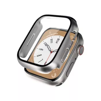 Crong Hybrid Watch Case με σκληρυμένο γυαλί για Apple Watch 40mm - Starlight
