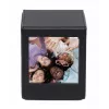 LOVEINSTANT κουτί αποθήκευσης φωτογραφιών για Fujifilm Instax Square - μαύρο με παράθυρο, για 100 φωτογραφίες