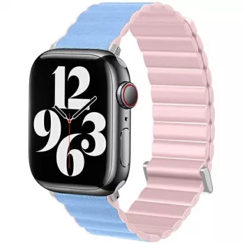Beline Magnetic Pro λουράκι Apple Watch 38/40/41mm ροζ/Sierra Blue