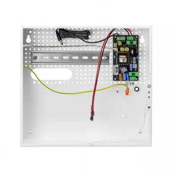 BCS ZA1206/UPS/F/KD 72W 12V DC 6A Τροφοδοτικό UPS με φορτιστή μπαταρίας για συστήματα ασφαλείας, μεταλλικό κουτί, επιτοίχια τοποθέτηση