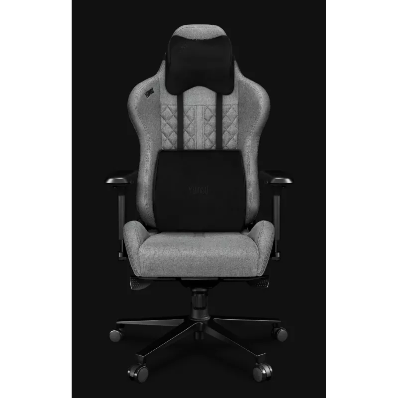 YUMISU 2050 καρέκλα γραφείου, ύφασμα, Cloud/Black (Y-2050-LB-M)