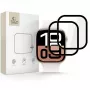 Tech-Protect Glass Flex+ Μεμβράνη προστασίας οθόνης για Apple Watch 42mm (συσκευασία 2 τεμ., μαύρο)