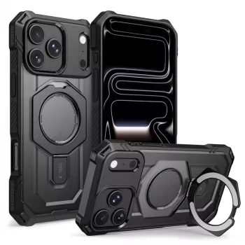 TECH-PROTECT MagForce Θήκη MagSafe για iPhone 17 Pro / 18 Pro, Ματ μαύρο