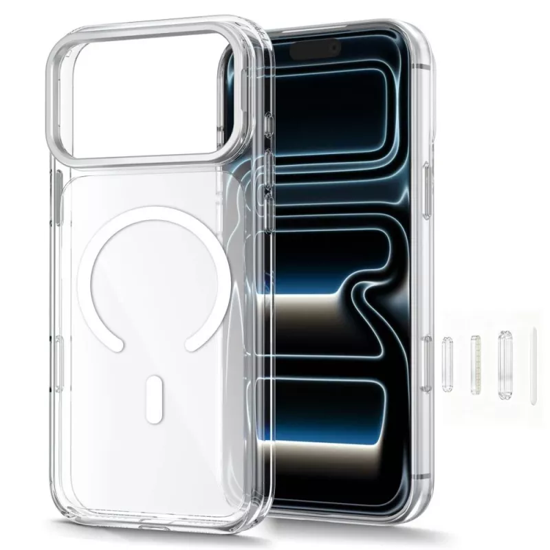 TECH-PROTECT MAGSTAND MagSafe Διάφανη θήκη με Kickstand για iPhone 17 Pro Max / 18 Pro Max