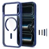 Tech-Protect Magmat MagSafe Διάφανη θήκη για iPhone 17 Pro Max / 18 Pro Max - Deep Blue